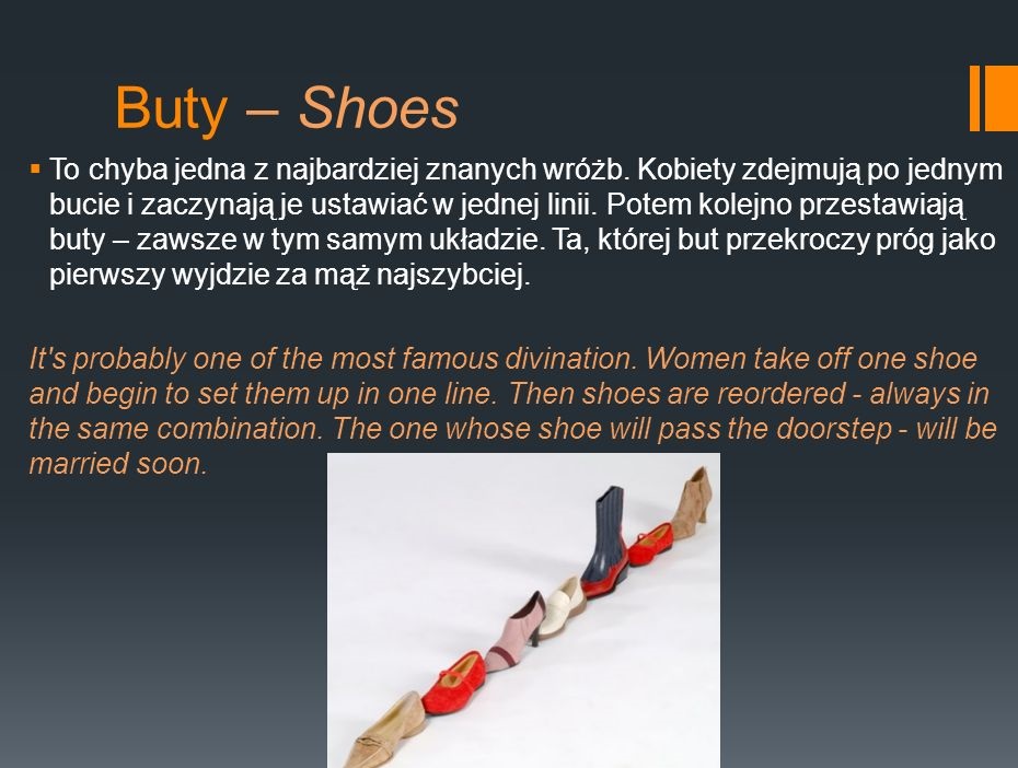 Wróżba buty